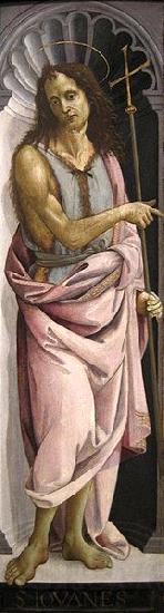 BARTOLOMEO DI GIOVANNI 'Saint John the Baptist Norge oil painting art